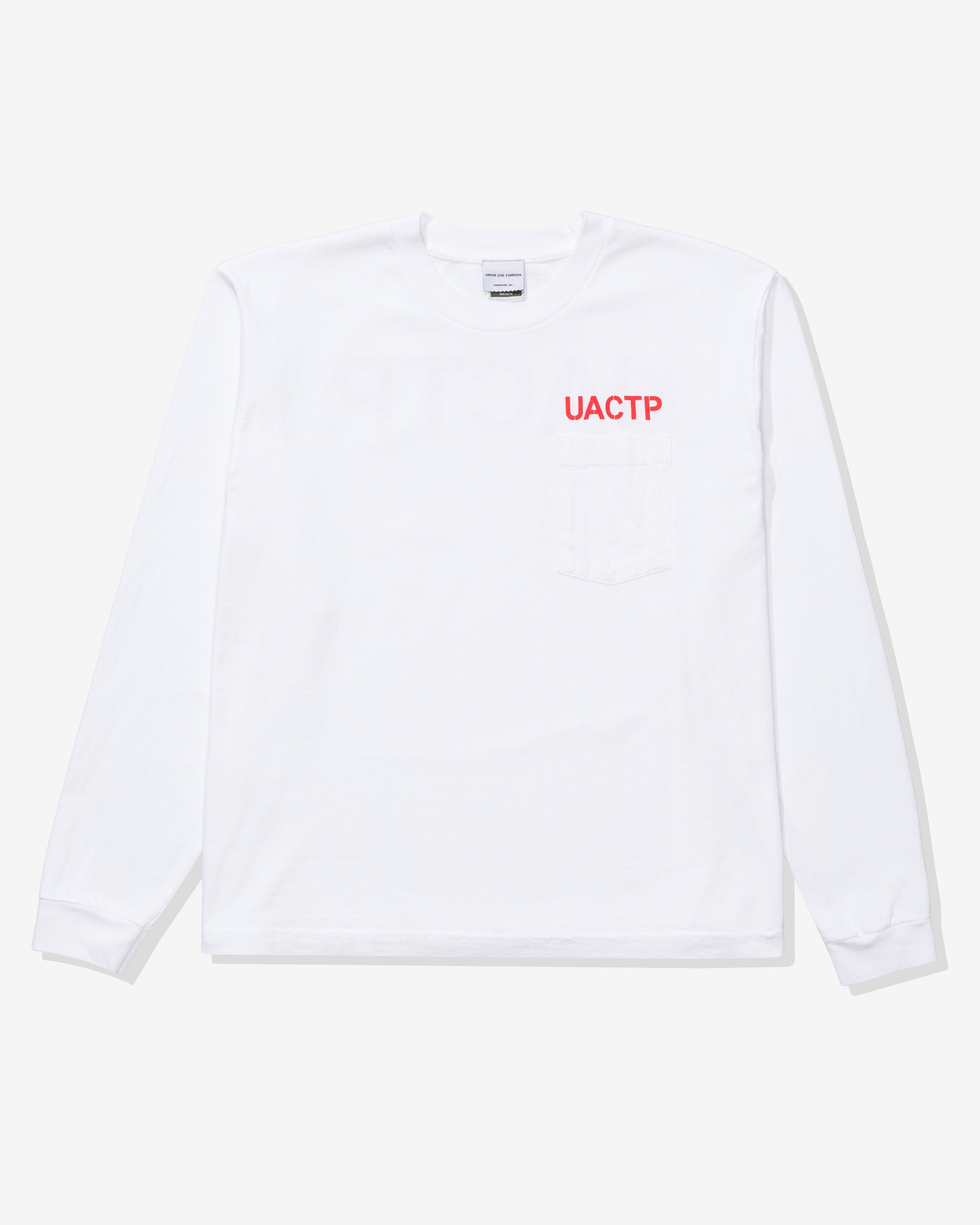 UACTP X GARDAR EIDE EINARSSON STENCIL L/S POCKET TEE