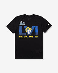 NIKE SUPER BOWL SBLVI BOUND NO LIMITS TEE - BLACK