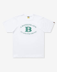 BAPE MONEY B LOGO TEE - WHITE