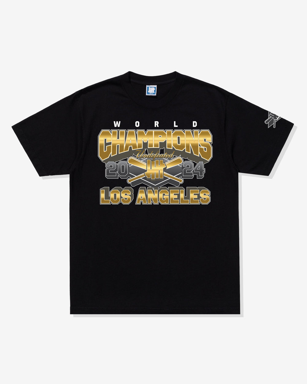 UNDEFEATED WORLD CHAMPIONS S/S TEE - BLACK