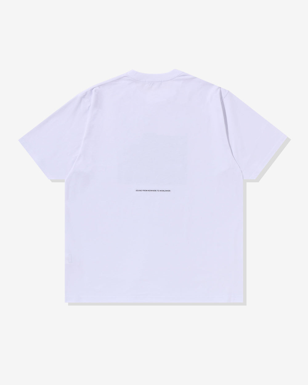BAPE (B)APE SOUNDS LOGO TEE - WHITE
