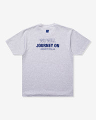 UNDEFEATED X BCFC KRO1 S/S TEE - HEATHER GREY