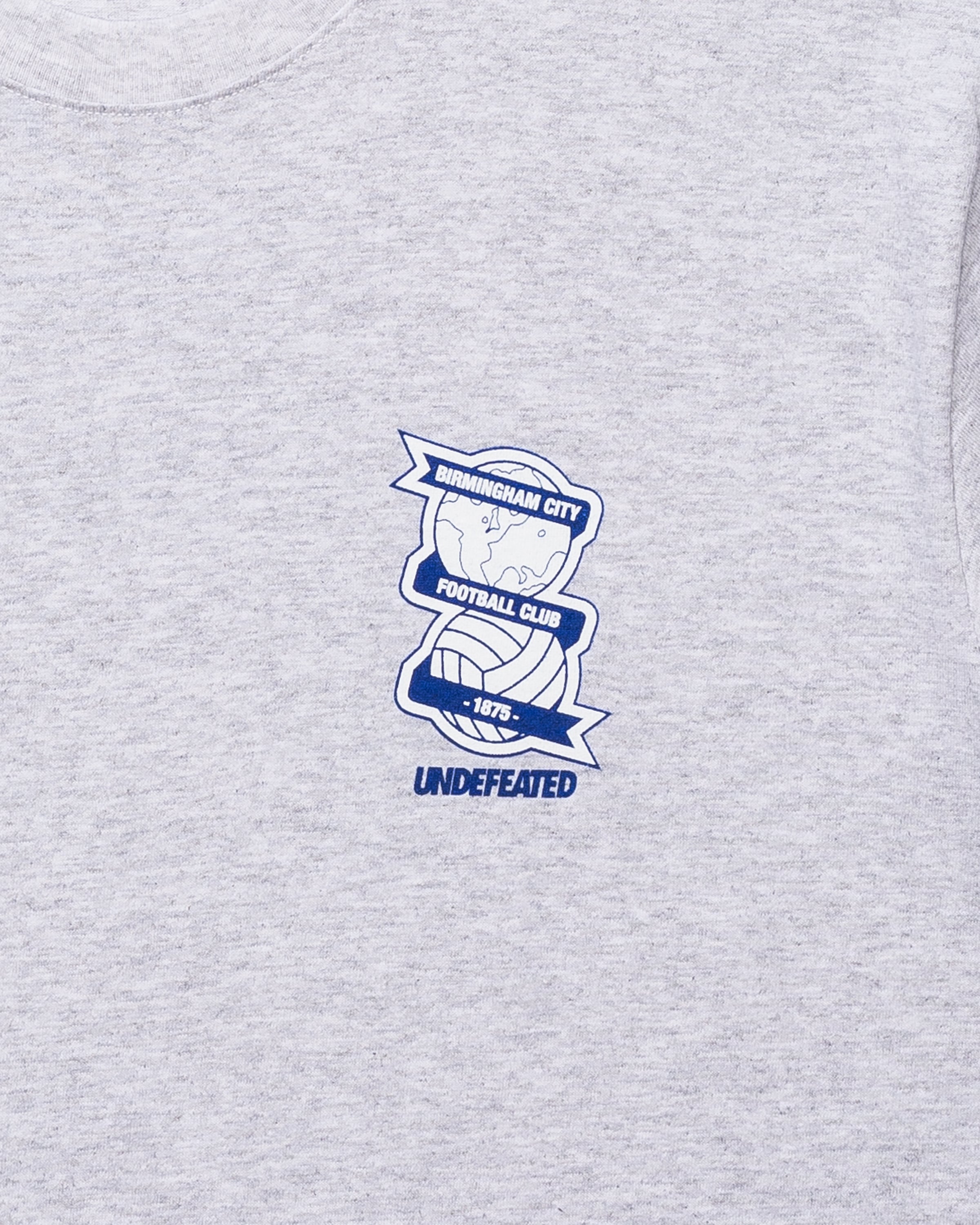 UNDEFEATED X BCFC KRO1 S/S TEE - HEATHER GREY
