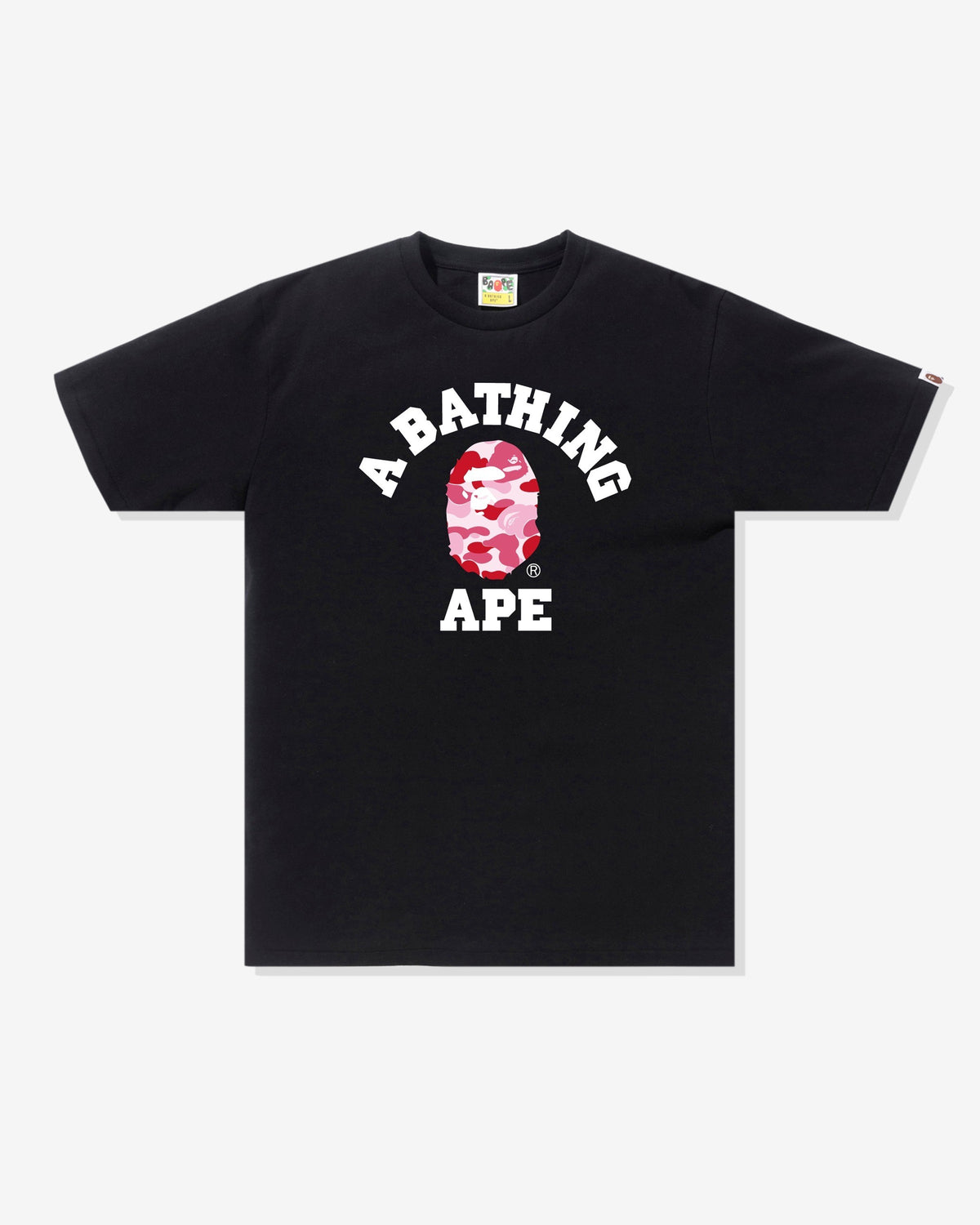 BAPE ABC CAMO COLLEGE TEE