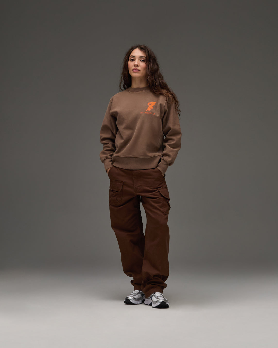 UNDEFEATED TRACK CREWNECK