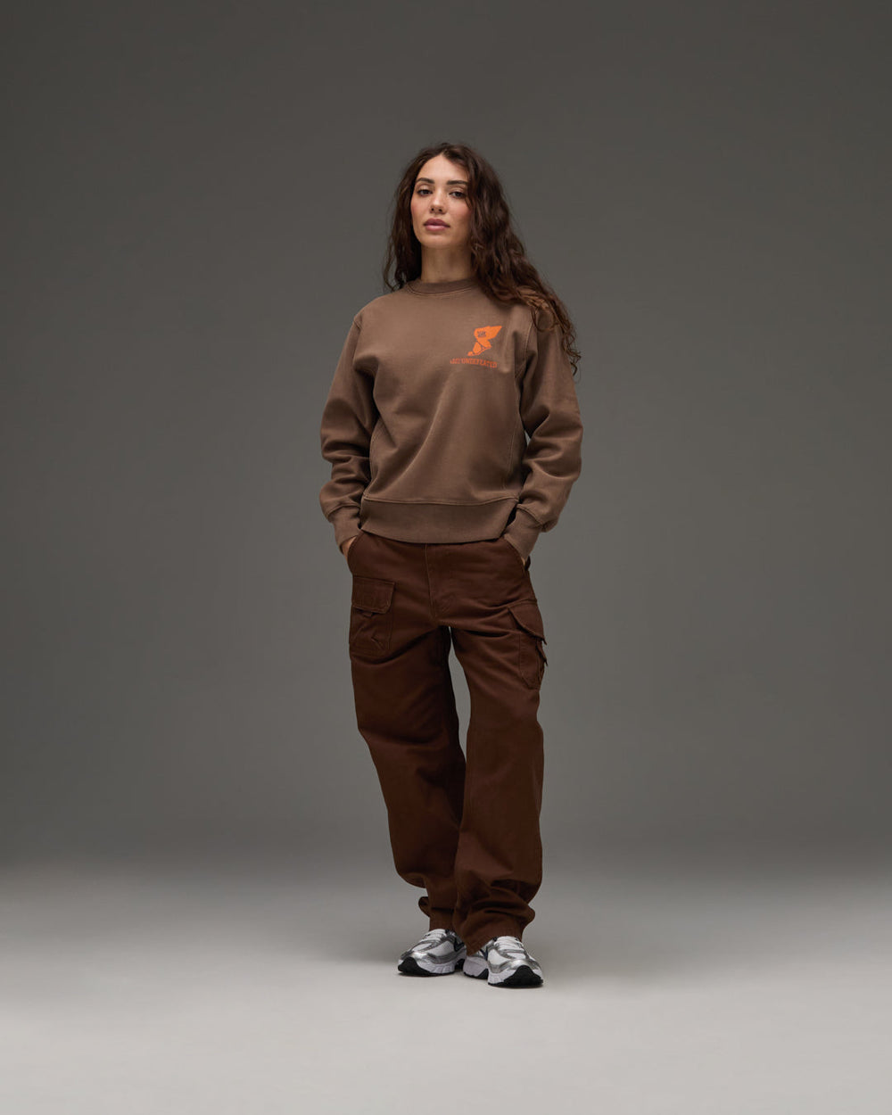 UNDEFEATED TRACK CREWNECK