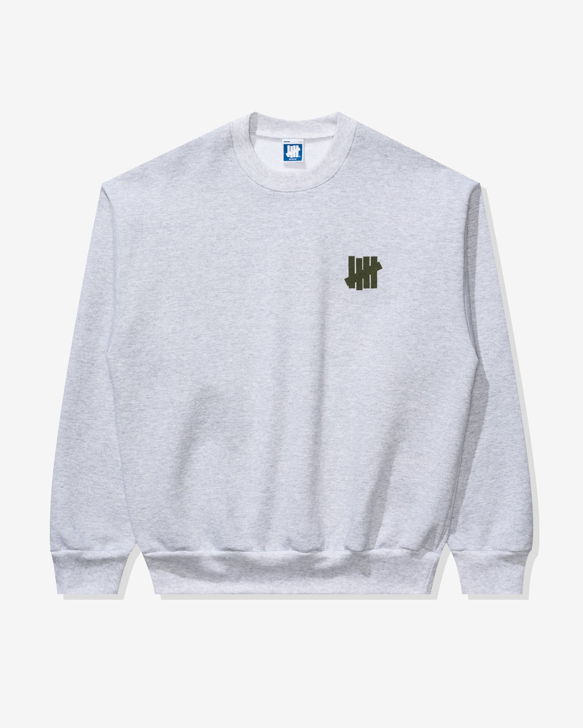 UNDEFEATED STENCIL CREWNECK - ASH