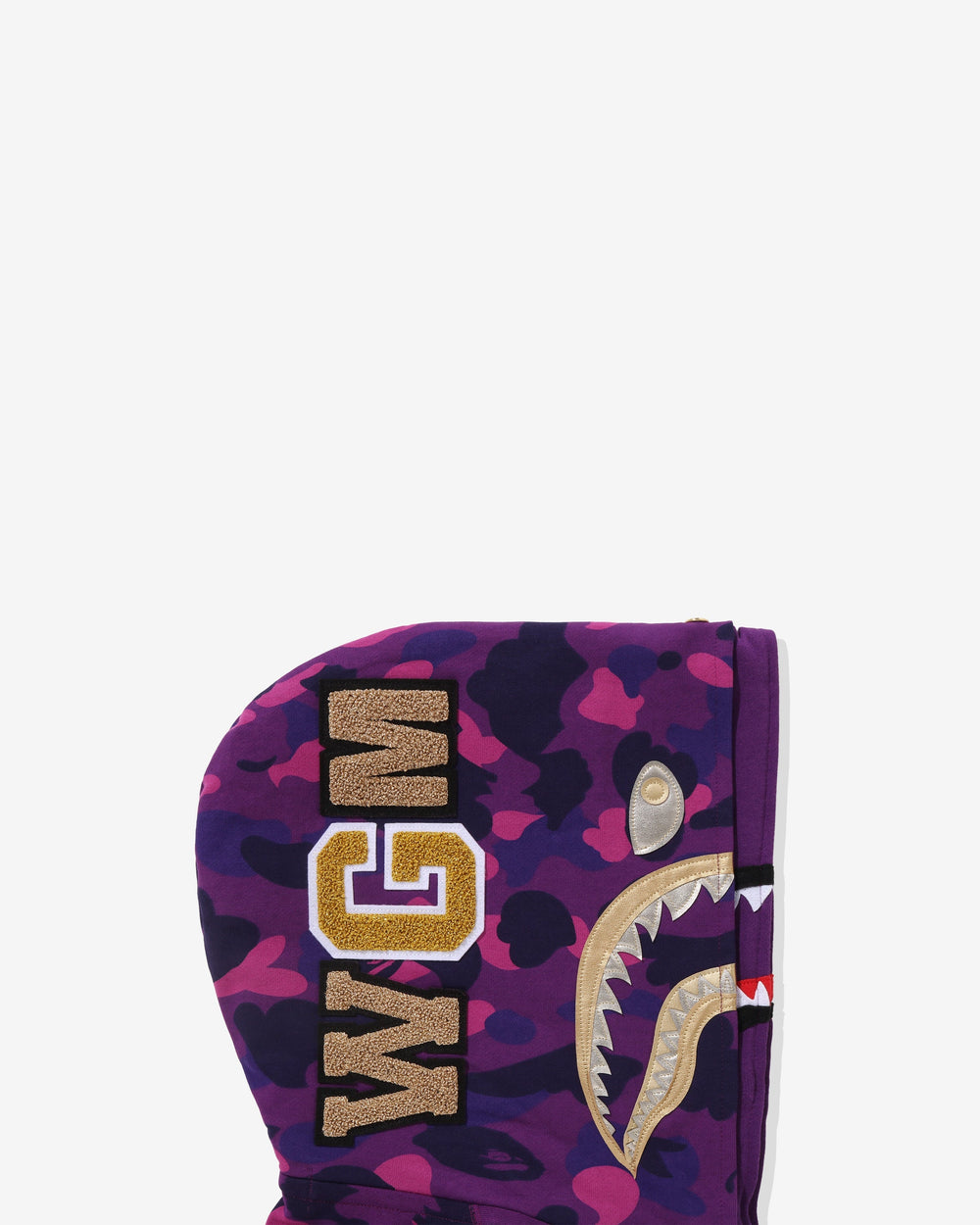 BAPE COLOR CAMO DOUBLE SHARK FULL ZIP HOODIE