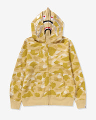 BAPE COLOR CAMO DOUBLE SHARK FULL ZIP HOODIE