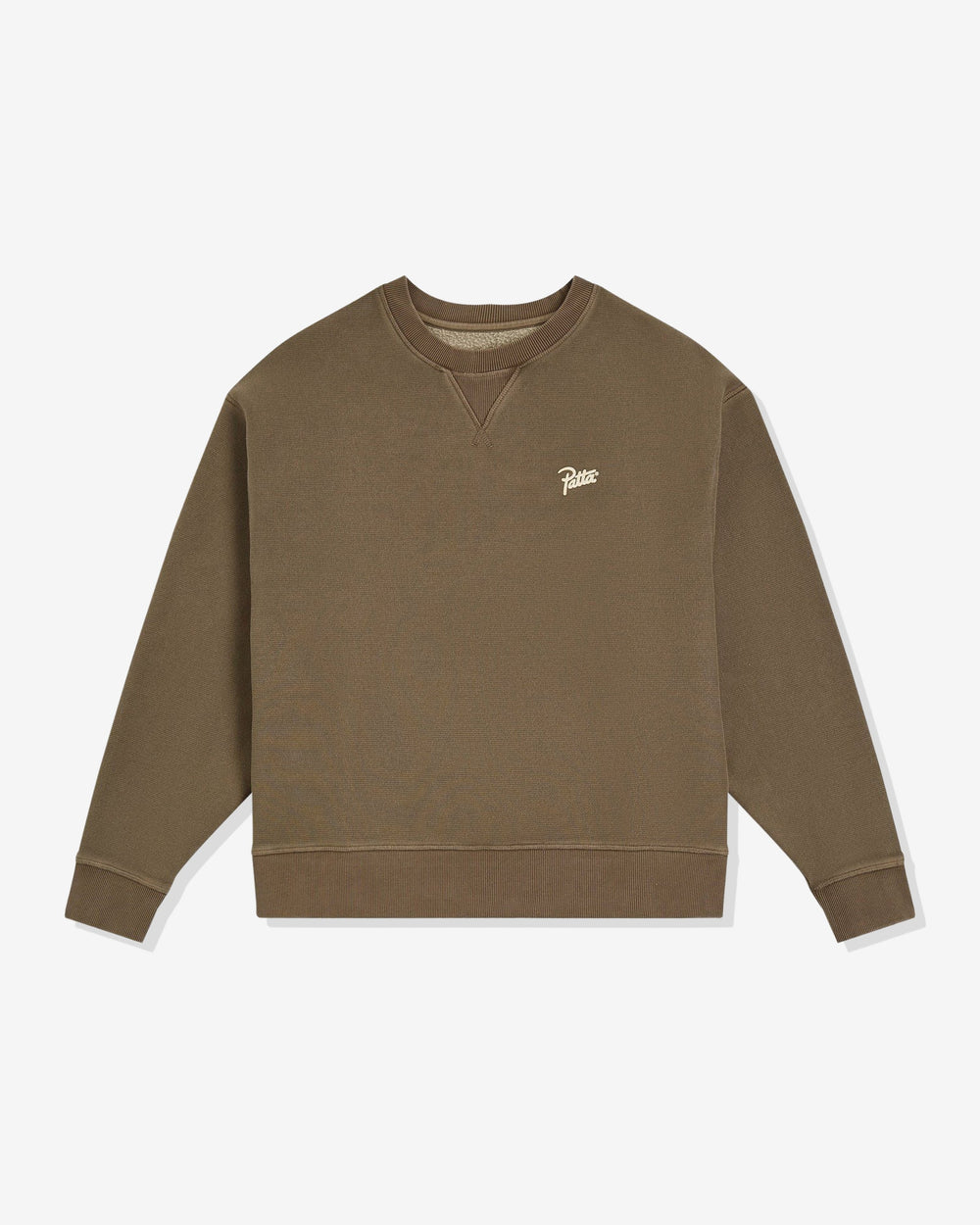 PATTA CLASSIC WASHED CREWNECK - MOREL