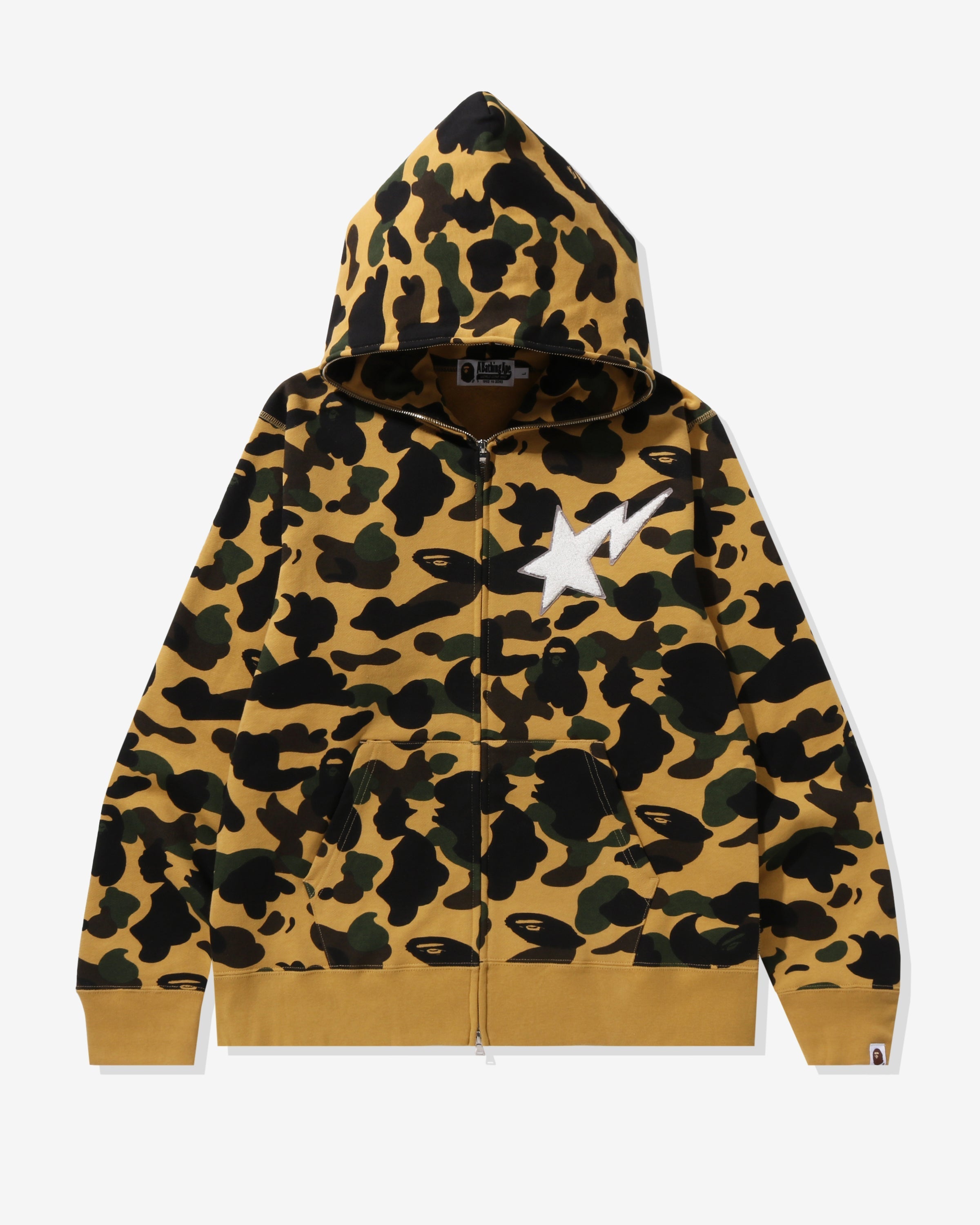1ST CAMO FULL ZIP HOODIE