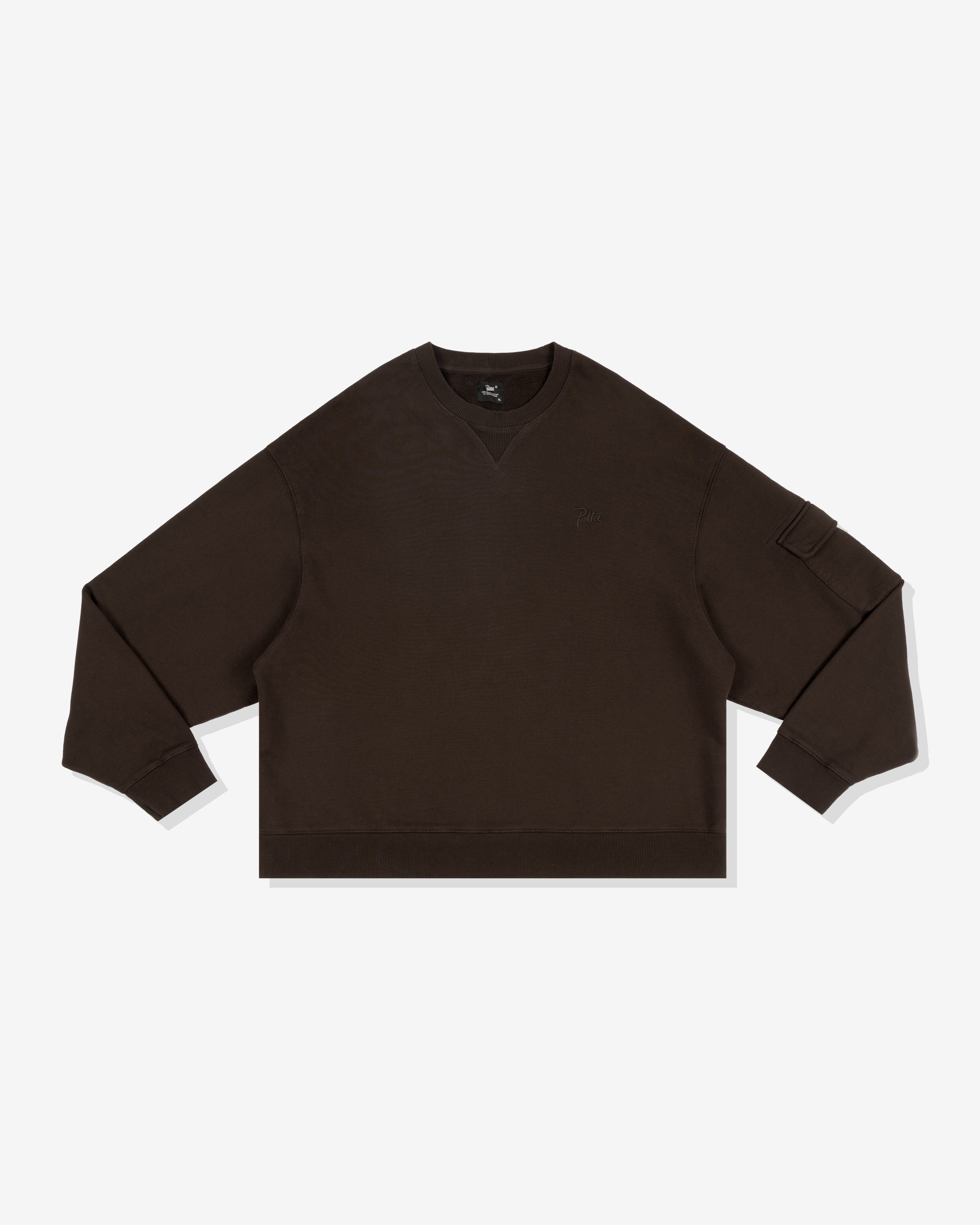 PATTA BASIC PIGMENT DYE POCKET CREWNECK - DELICIOSO