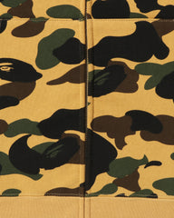 BAPE 1ST CAMO APE HEAD PATCHED FULL ZIP HOODIE