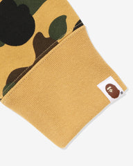BAPE 1ST CAMO APE HEAD PATCHED FULL ZIP HOODIE