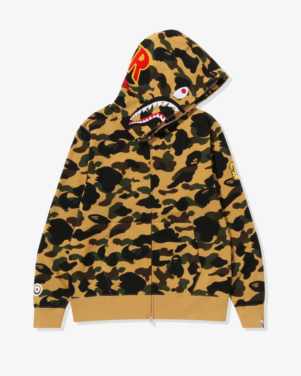 BAPE 1ST CAMO SHARK FULL ZIP HOODIE