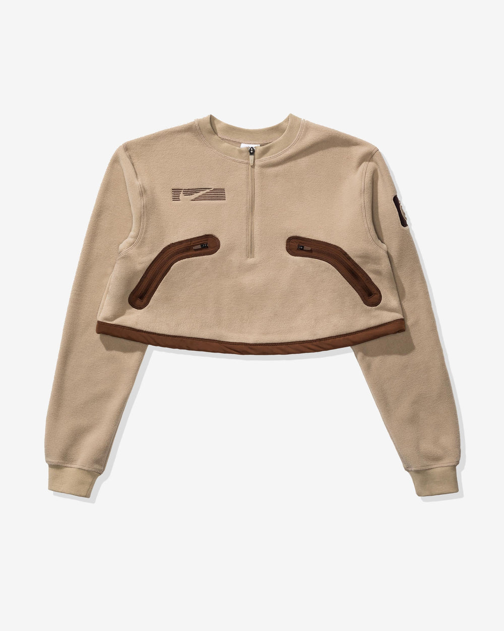 NIKE X TRAVIS SCOTT WOMEN'S NRG BH PO CREW - KHAKI