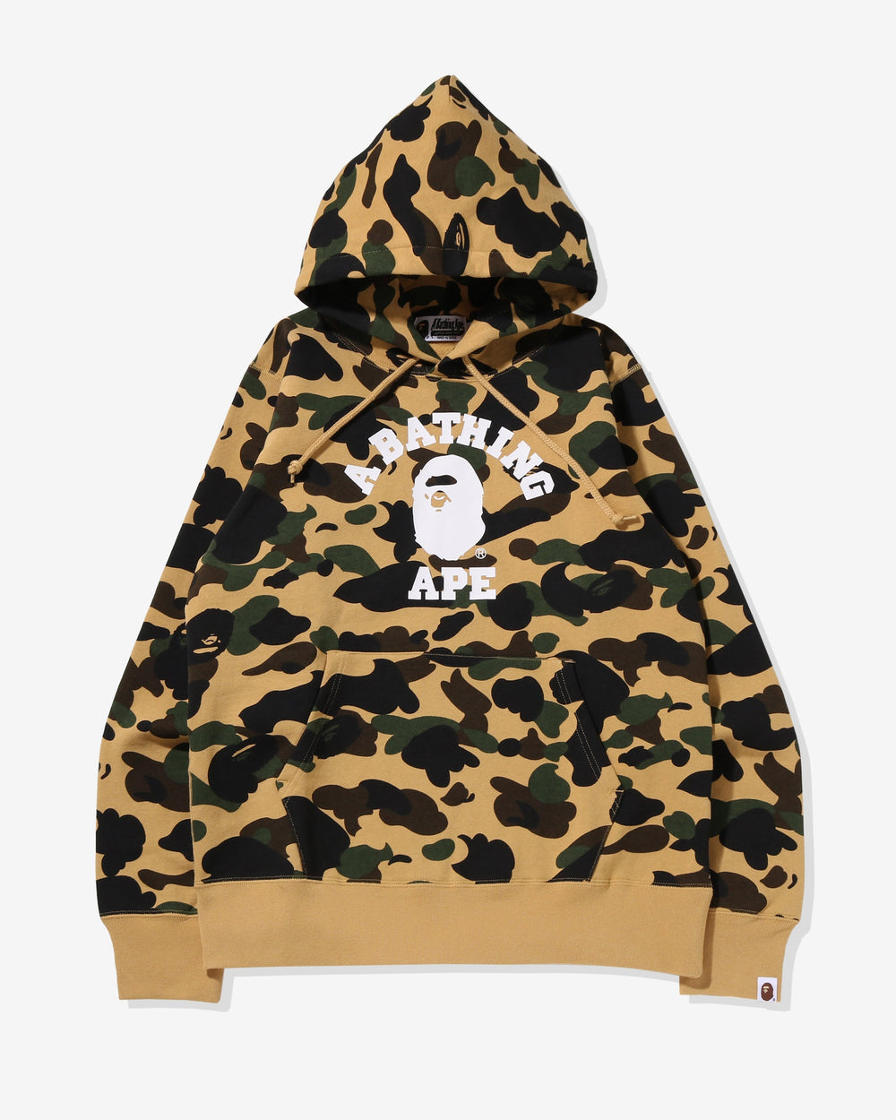 BAPE 1ST CAMO COLLEGE PULLOVER HOODIE
