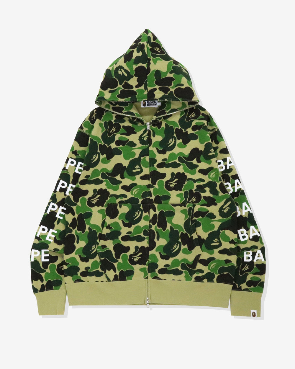 BAPE BIG ABC CAMO BAPE RELAXED FIT FULL ZIP HOODIE
