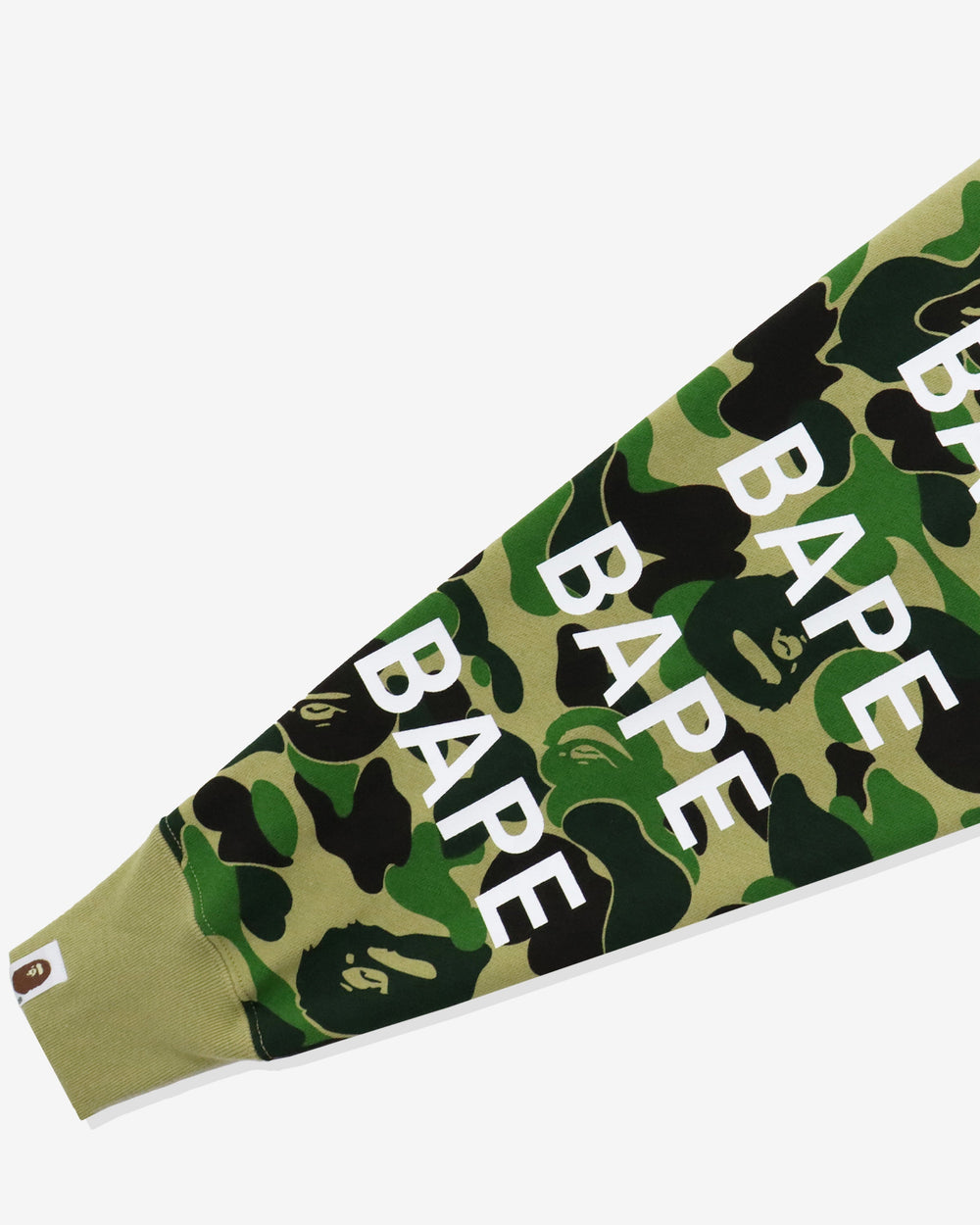BAPE BIG ABC CAMO BAPE RELAXED FIT FULL ZIP HOODIE