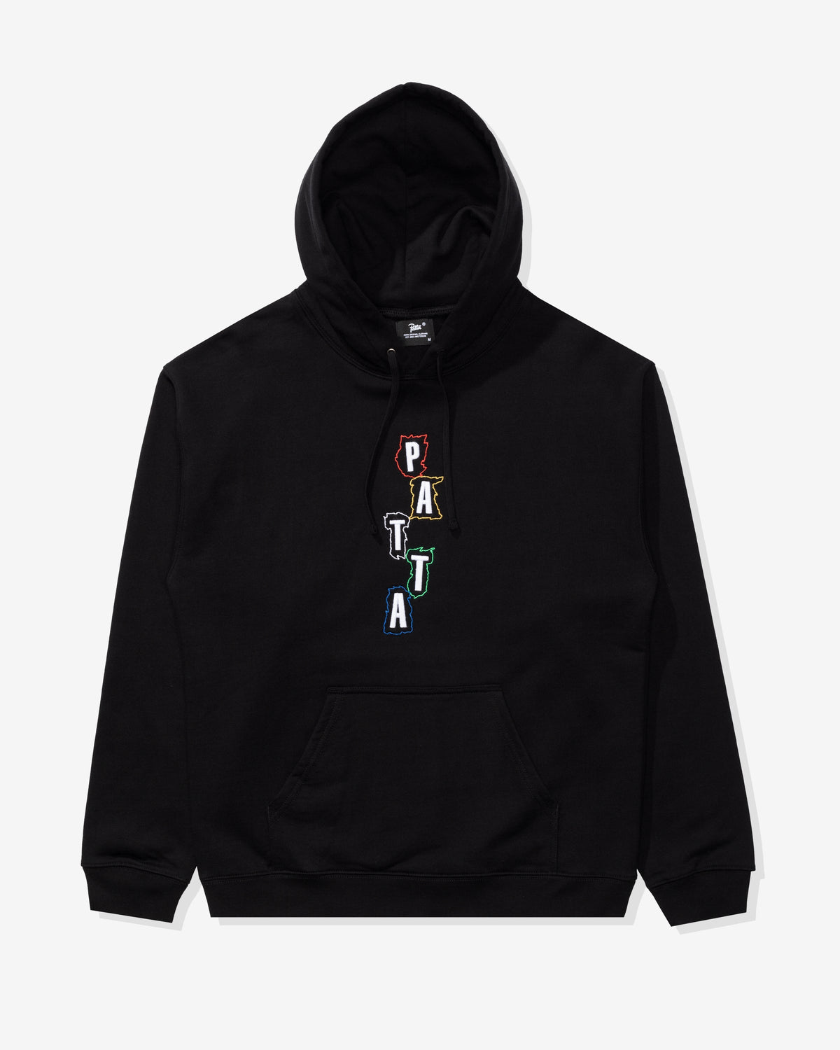 PATTA TEAM PATTA HOODED SWEATER - BLACK