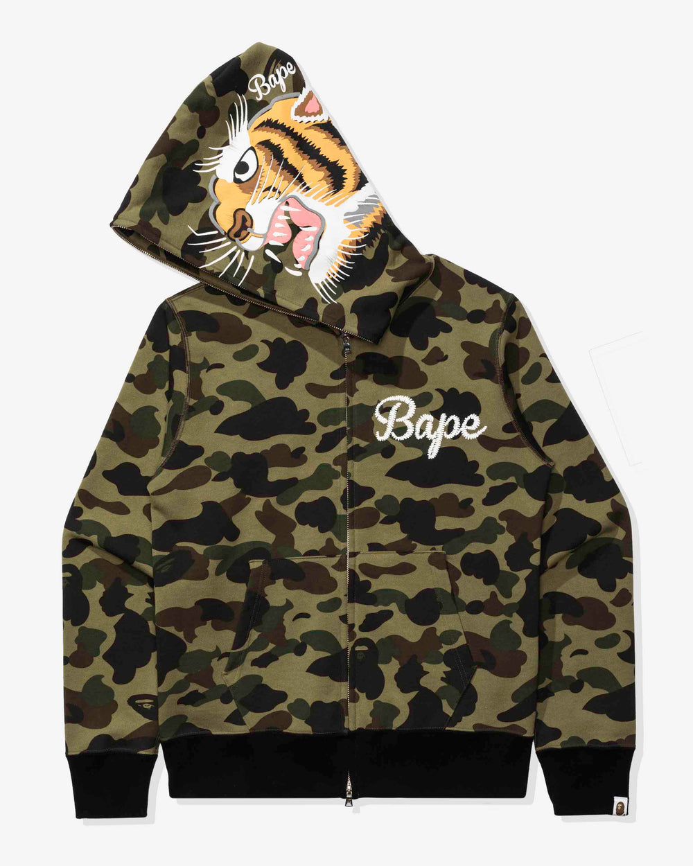 BAPE 1ST CAMO TIGER FULL ZIP HOODIE