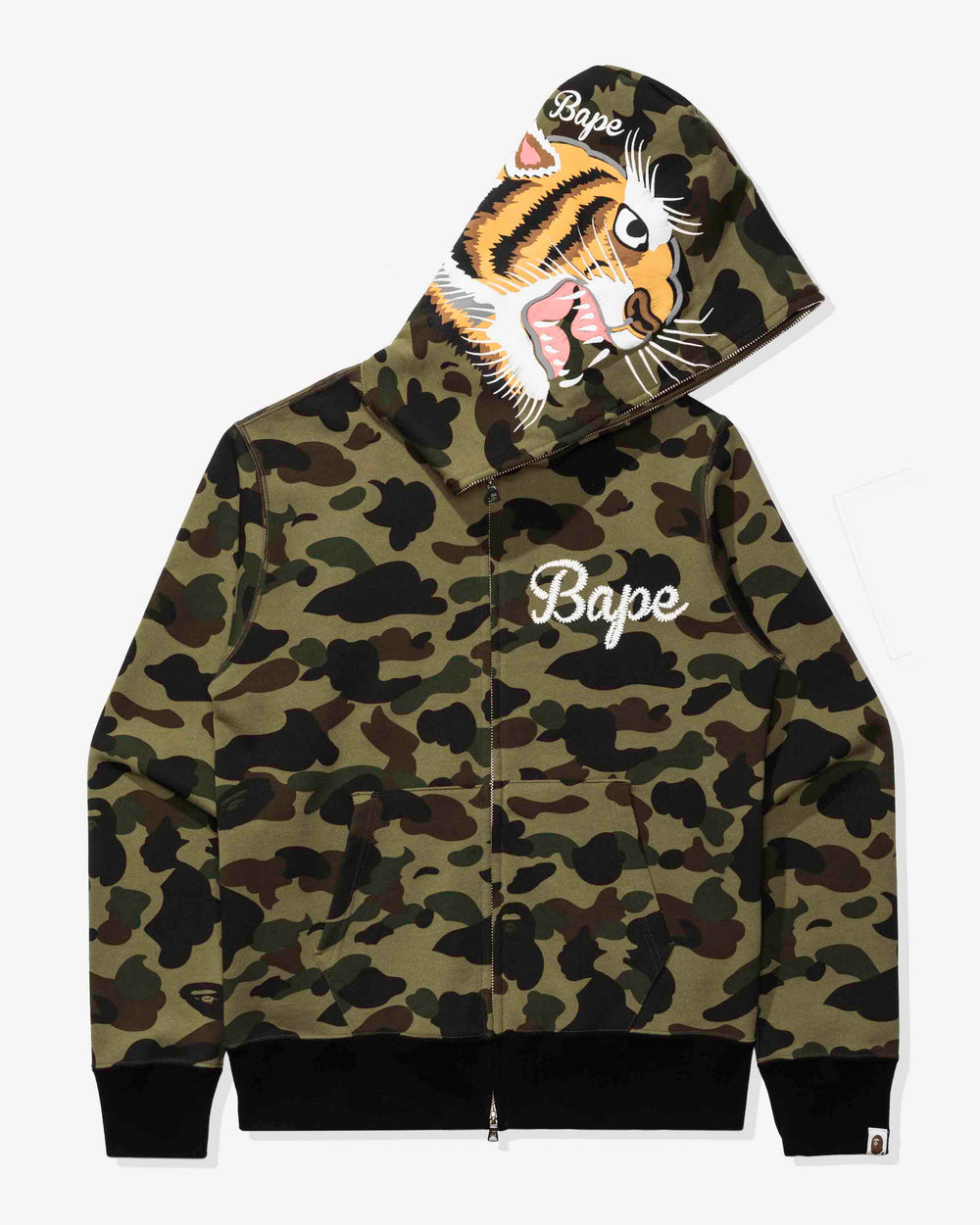 BAPE 1ST CAMO TIGER FULL ZIP HOODIE