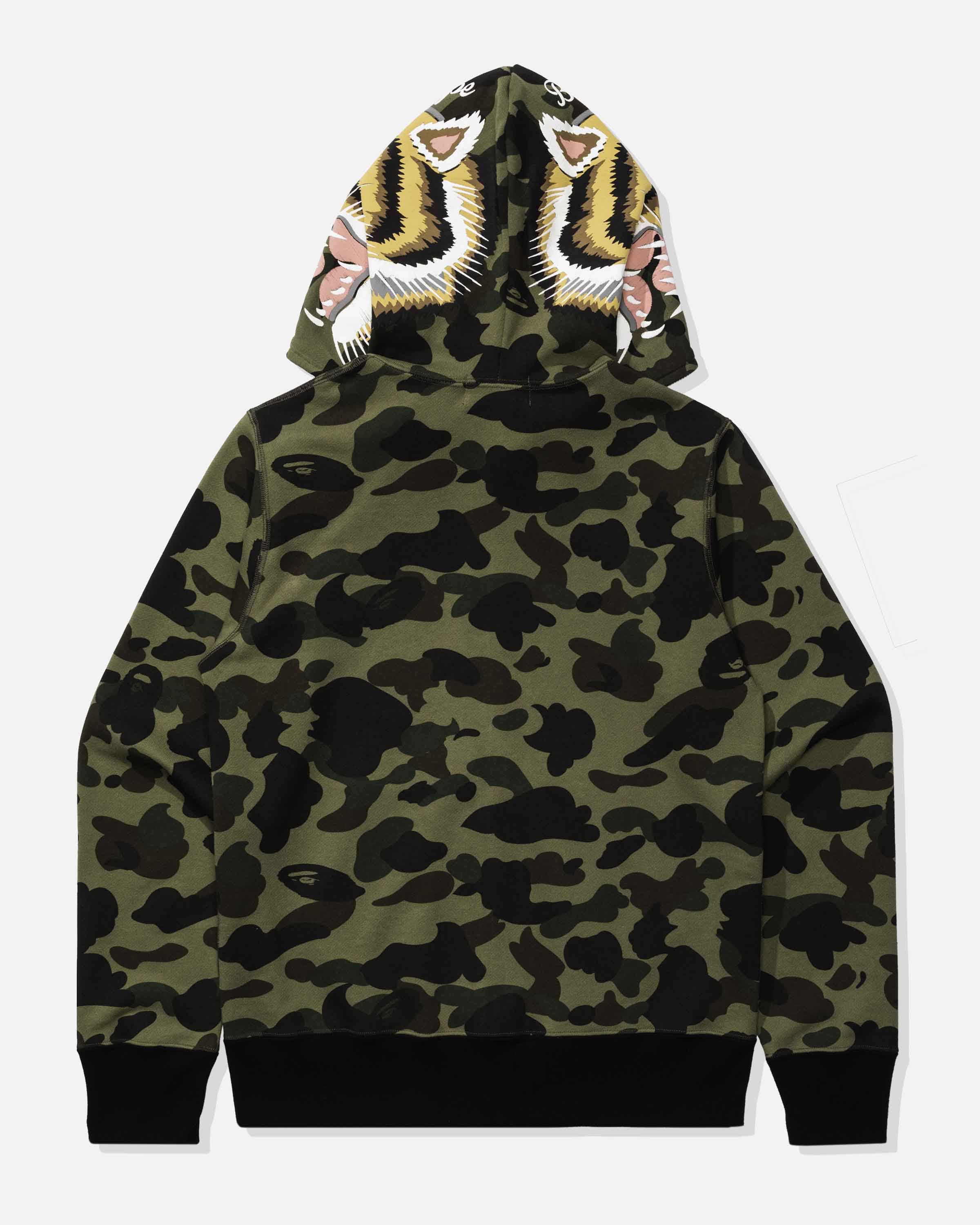 BAPE 1ST CAMO TIGER FULL ZIP HOODIE