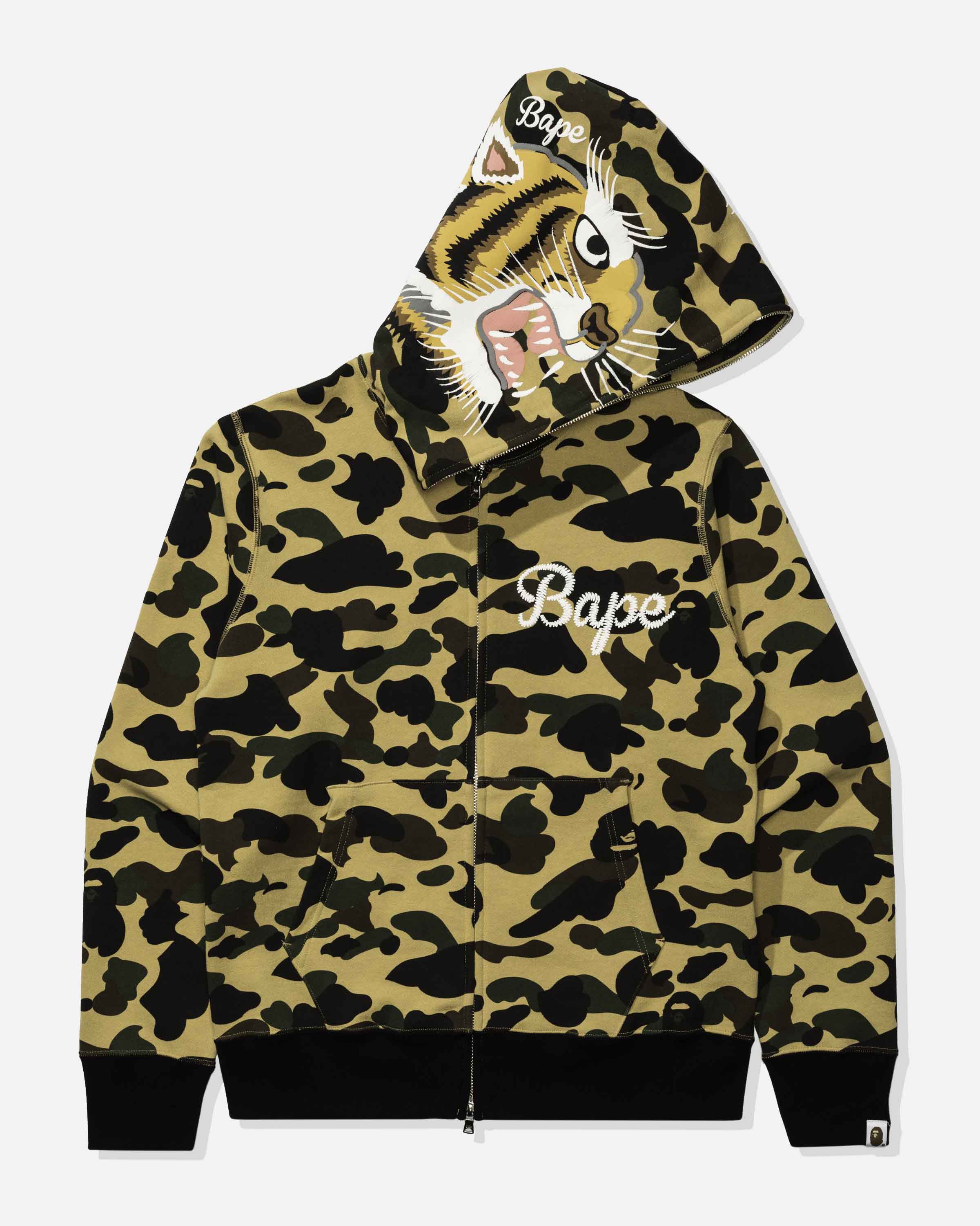 BAPE 1ST CAMO TIGER FULL ZIP HOODIE
