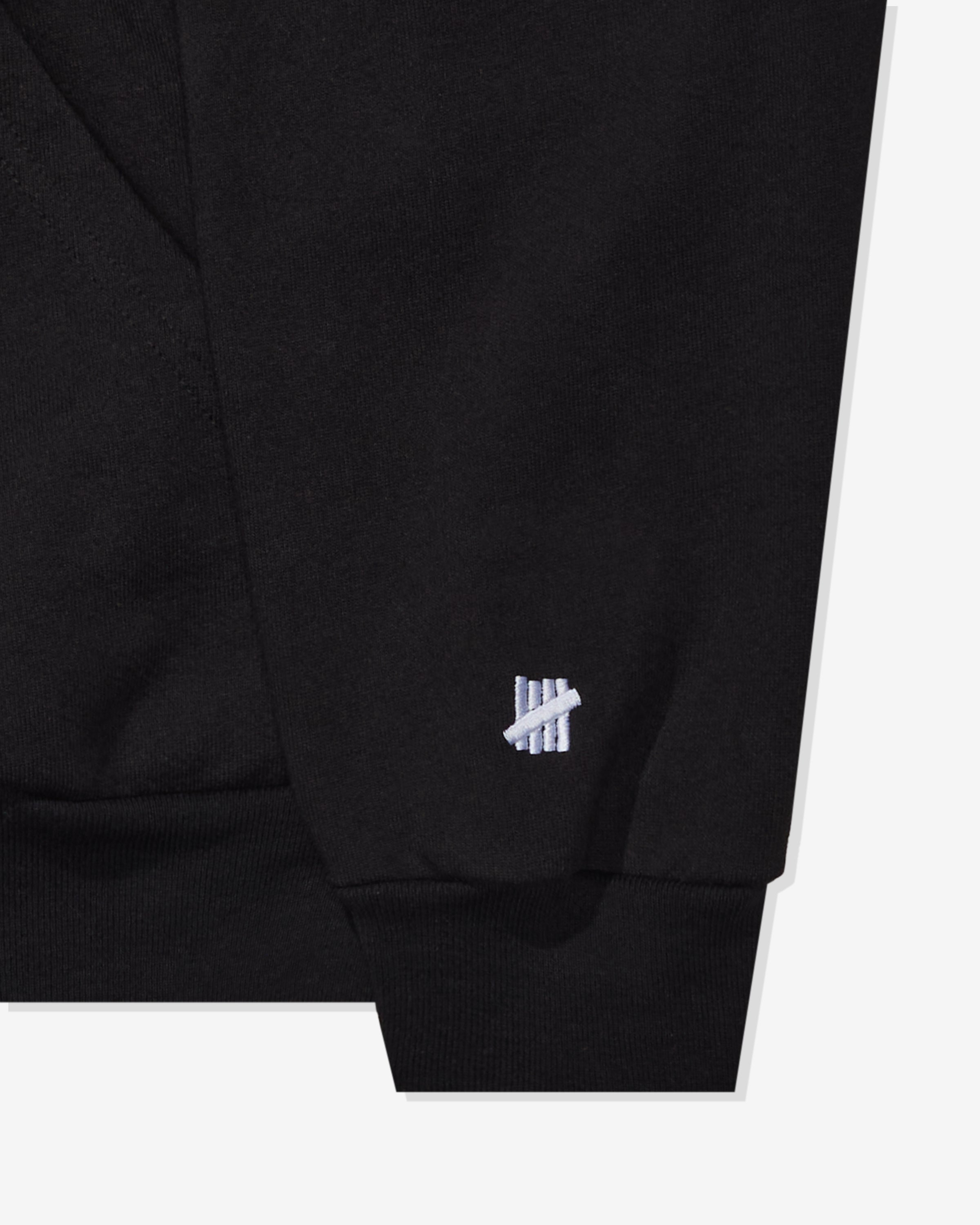 UACTP STENCIL TRAINING PULLOVER HOOD - BLACK