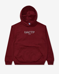UACTP STENCIL GYM PULLOVER HOOD - BURGUNDY