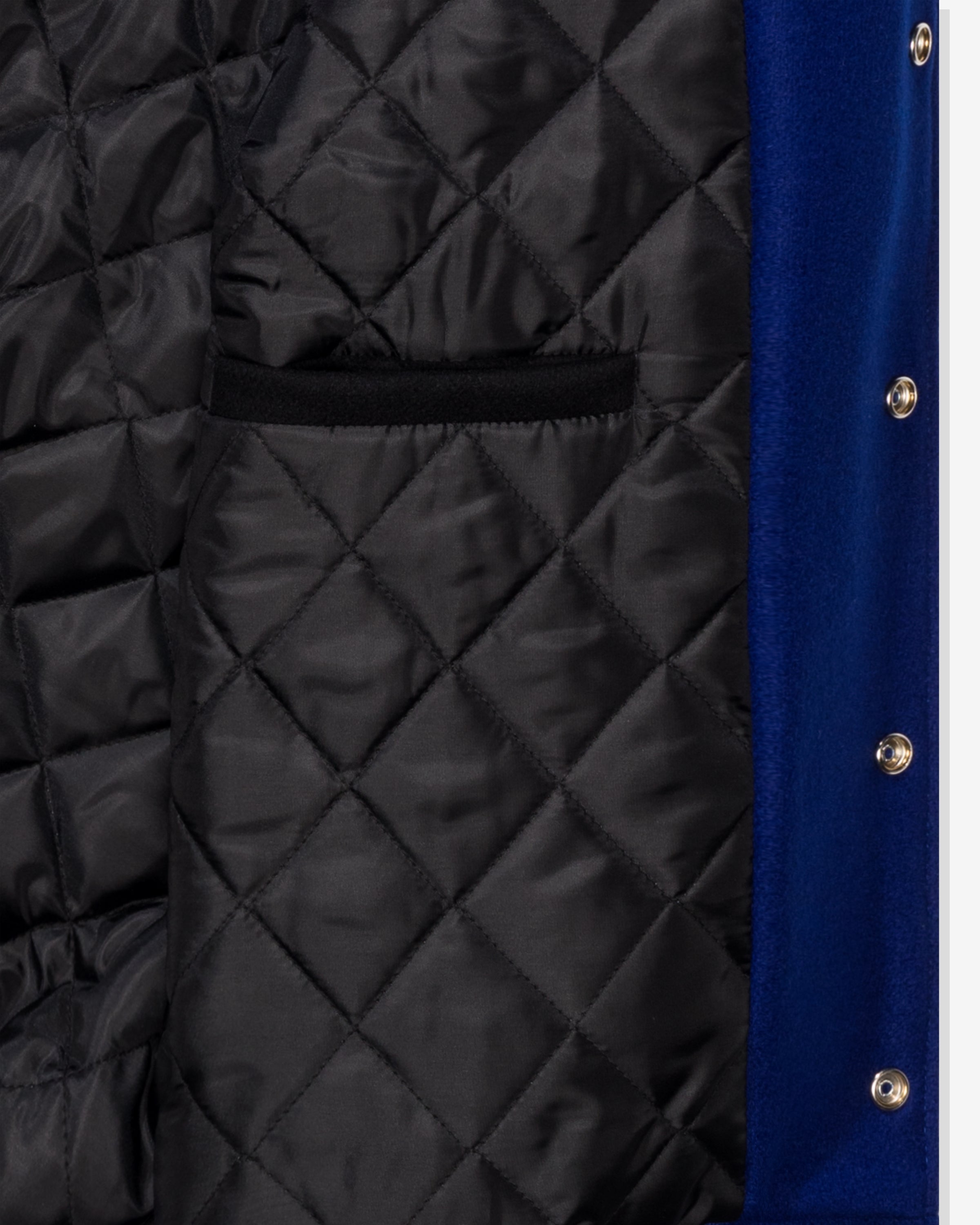 UNDEFEATED X SETTLEMIER'S VARSITY JACKET - ROYALBLUE
