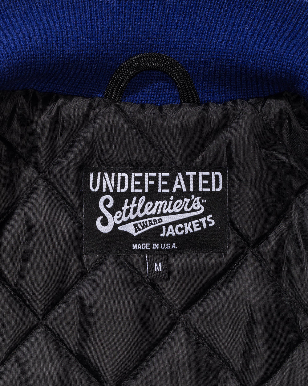 UNDEFEATED X SETTLEMIER'S VARSITY JACKET - ROYALBLUE