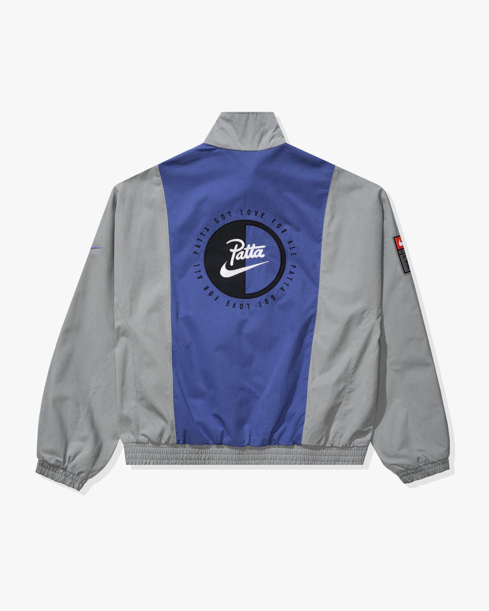 NIKE NRG X PATTA TRACK JACKET - PARTICLEGREY