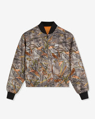 PATTA NATURE PRINT REVERSIBLE BOMBER JACKET - NATUREPRINT