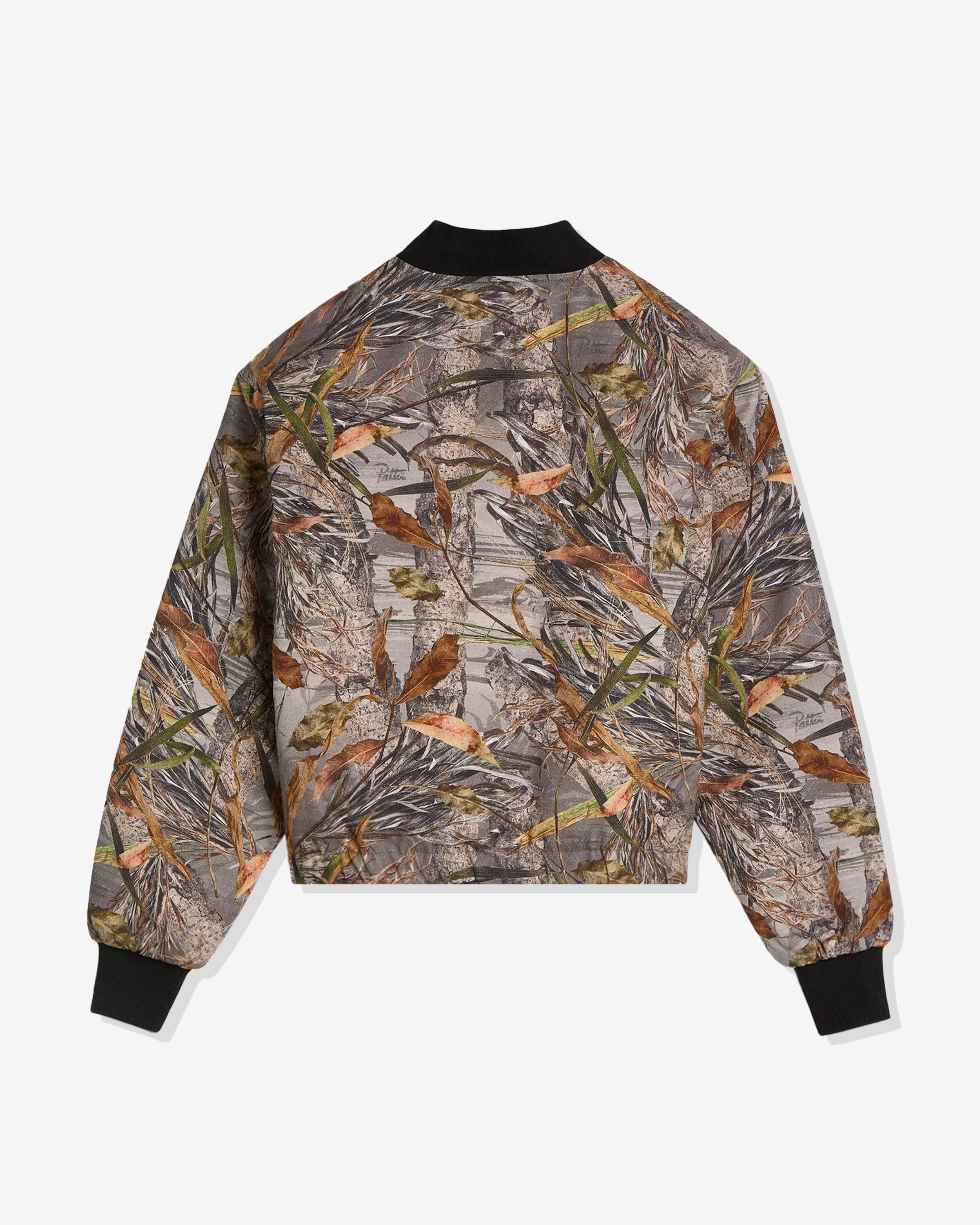 PATTA NATURE PRINT REVERSIBLE BOMBER JACKET - NATUREPRINT