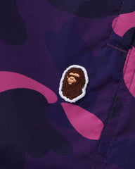 BAPE COLOR CAMO APE HEAD ONE POINT BEACH SHORT