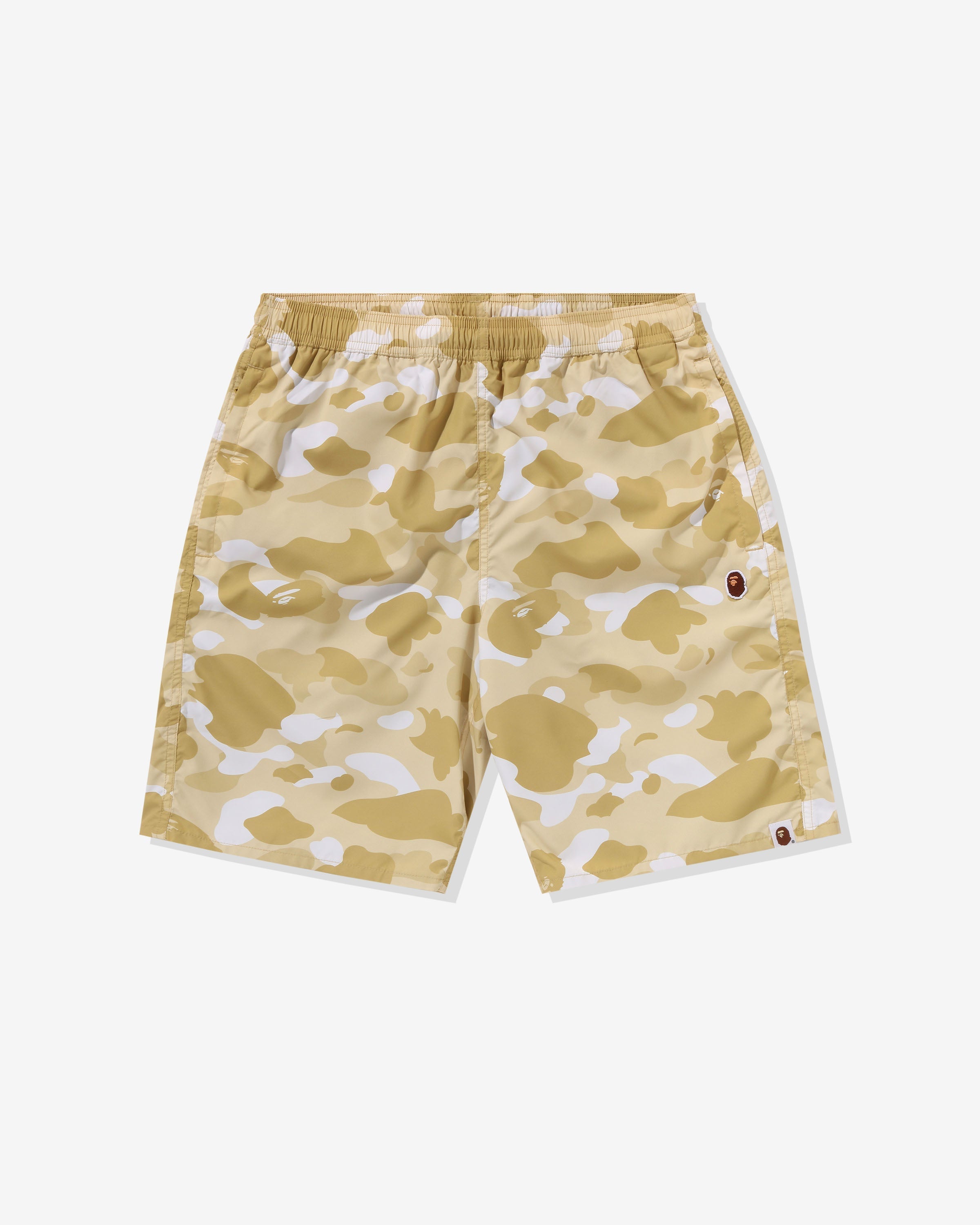 BAPE COLOR CAMO APE HEAD ONE POINT BEACH SHORT