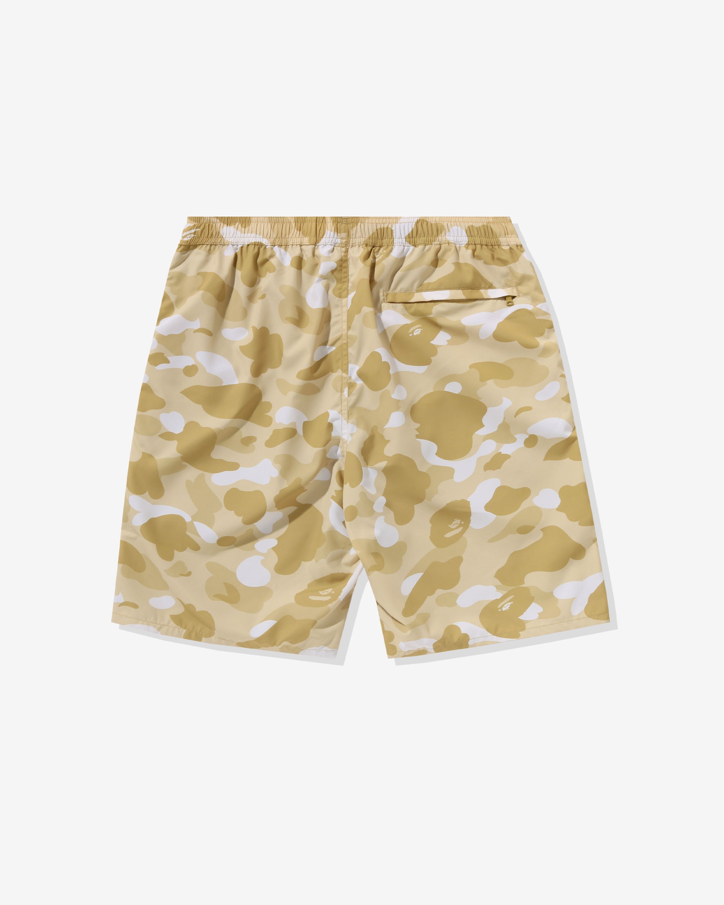 BAPE COLOR CAMO APE HEAD ONE POINT BEACH SHORT