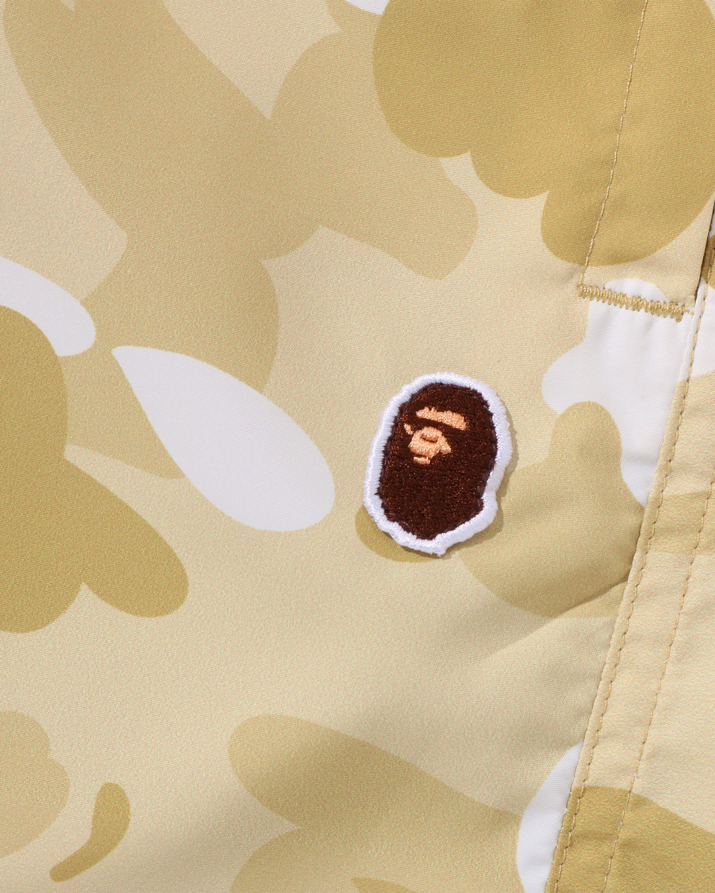 BAPE COLOR CAMO APE HEAD ONE POINT BEACH SHORT