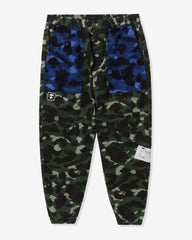 BAPE X UNDEFEATED COLOR CAMO FLANNEL PANTS