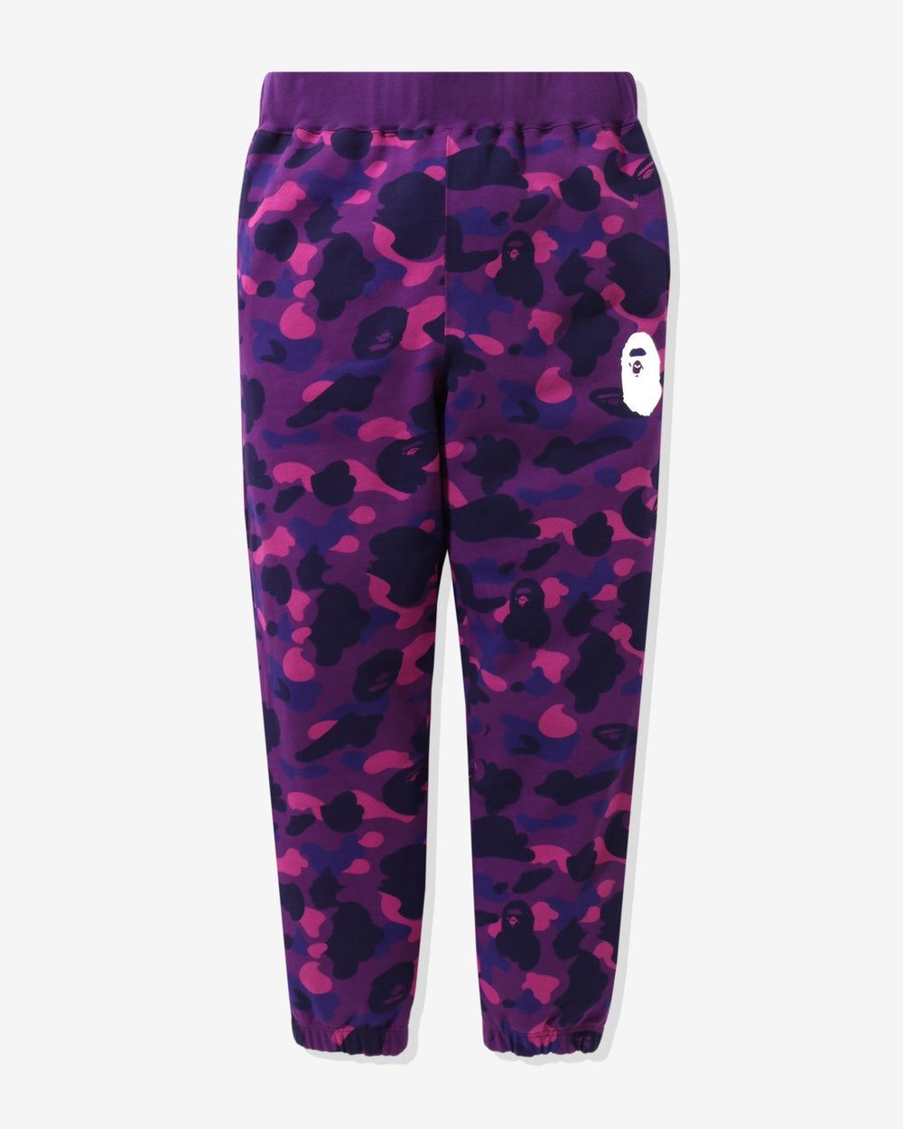 BAPE COLOR CAMO SWEAT PANTS - PURPLE