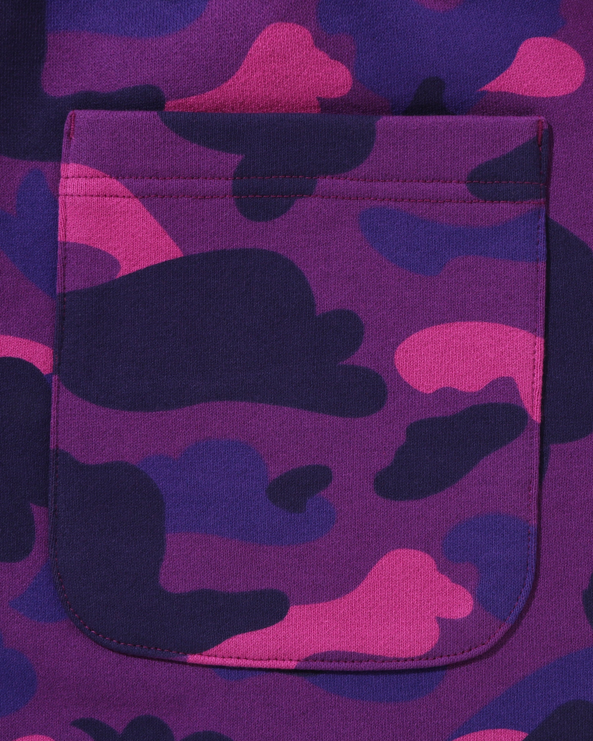 BAPE COLOR CAMO SWEAT PANTS - PURPLE