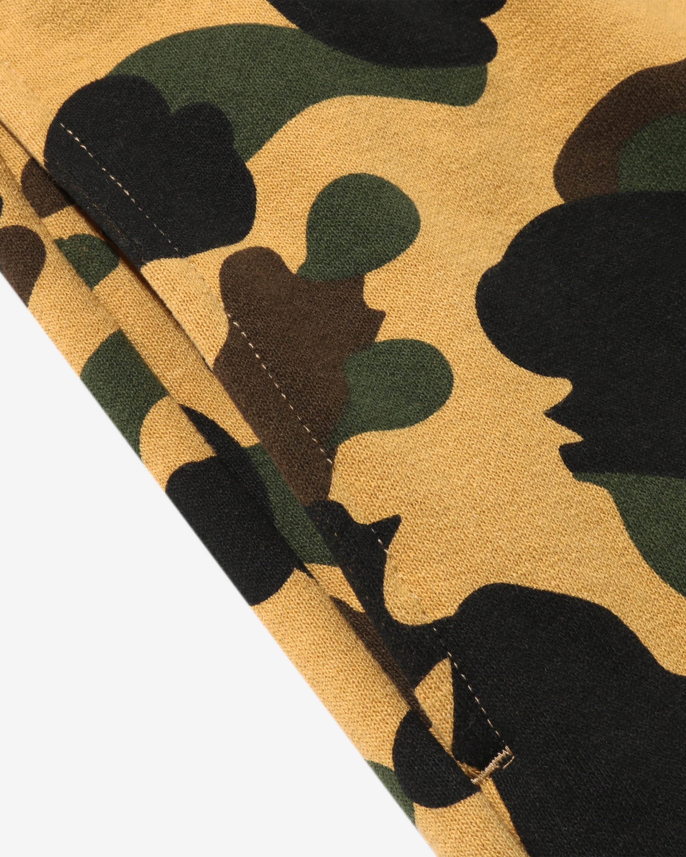 BAPE 1ST CAMO APE HEAD PATCHED SWEAT PANTS