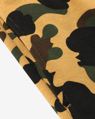 BAPE 1ST CAMO APE HEAD PATCHED SWEAT PANTS
