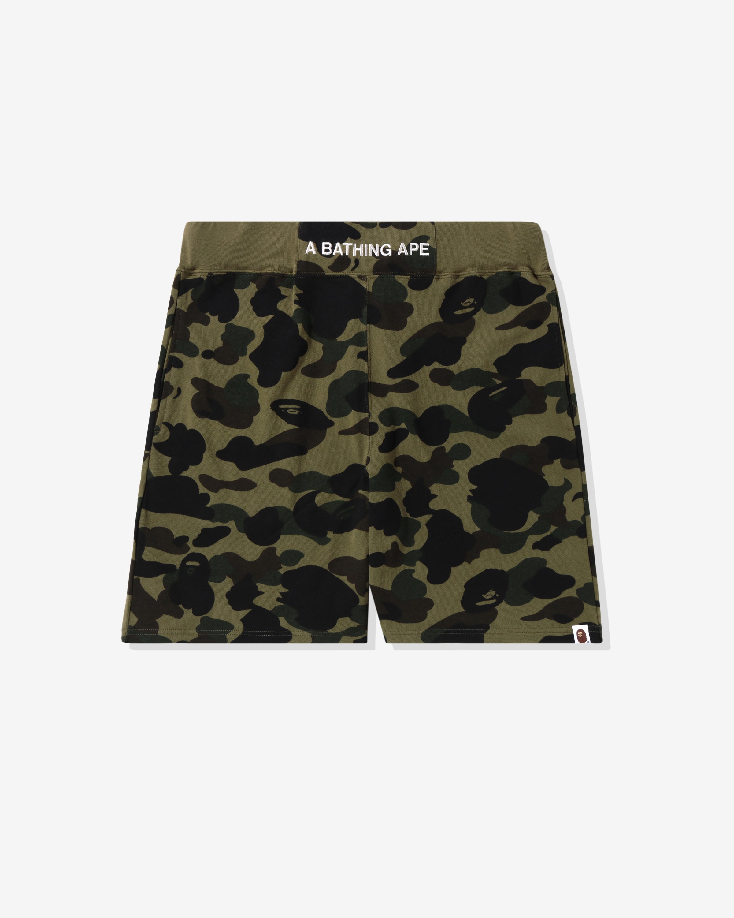 BAPE 1ST CAMO SWEAT SHORTS