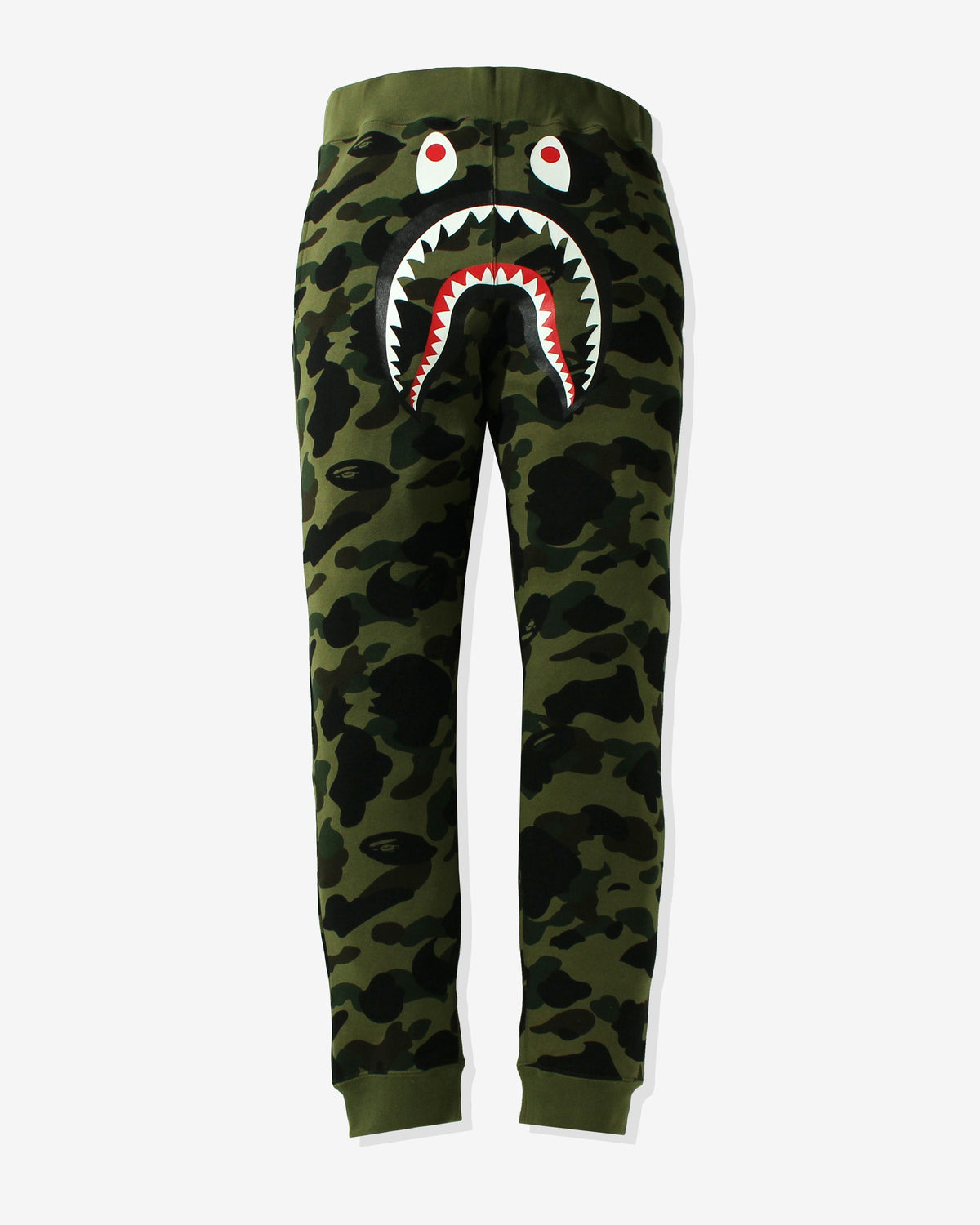 BAPE 1ST CAMO SHARK SLIM FIT SWEAT PANTS