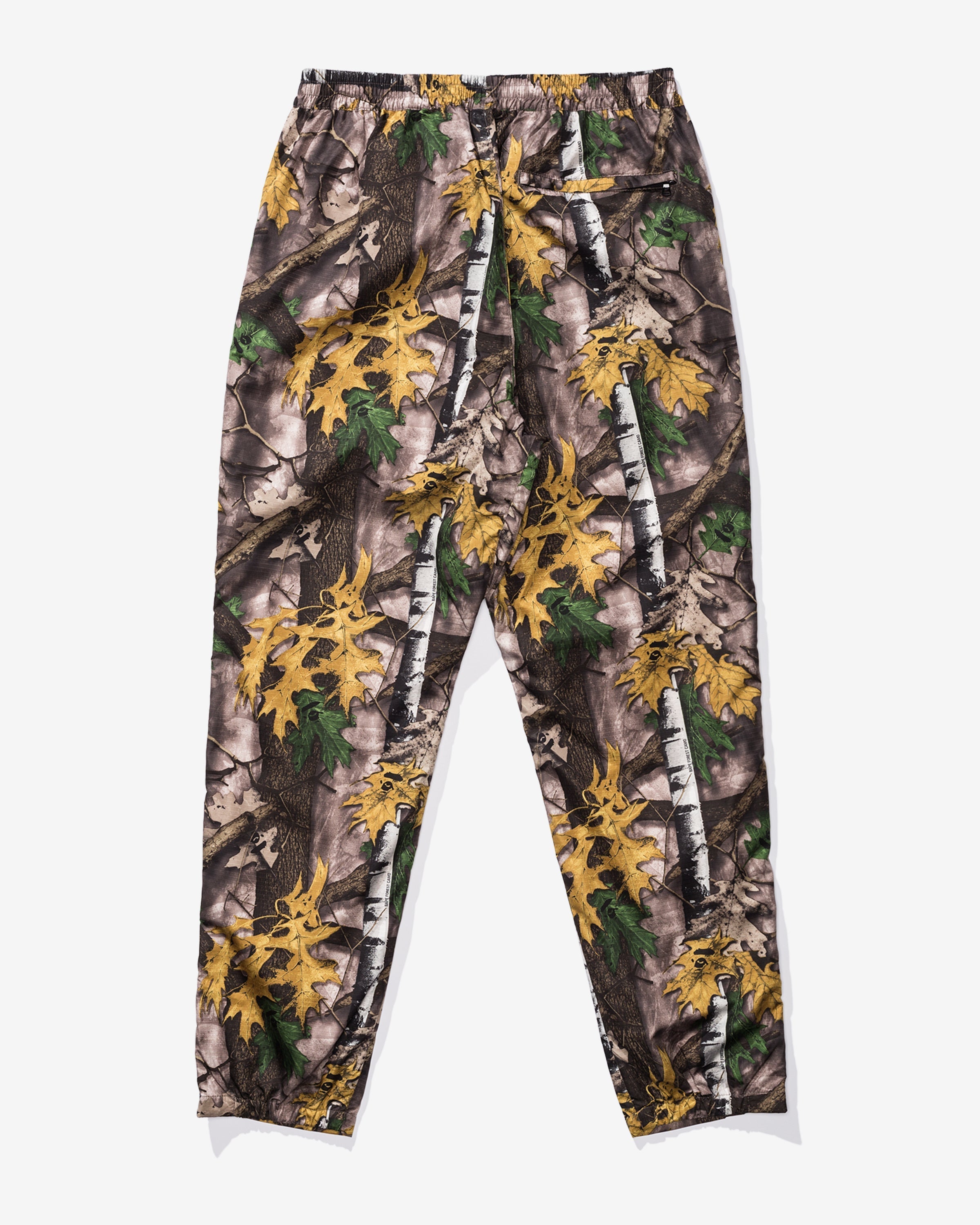 BAPE FOREST CAMO TRACK PANTS - BEIGE