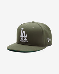 UNDEFEATED X NE X DODGERS STACKED LOGO FITTED