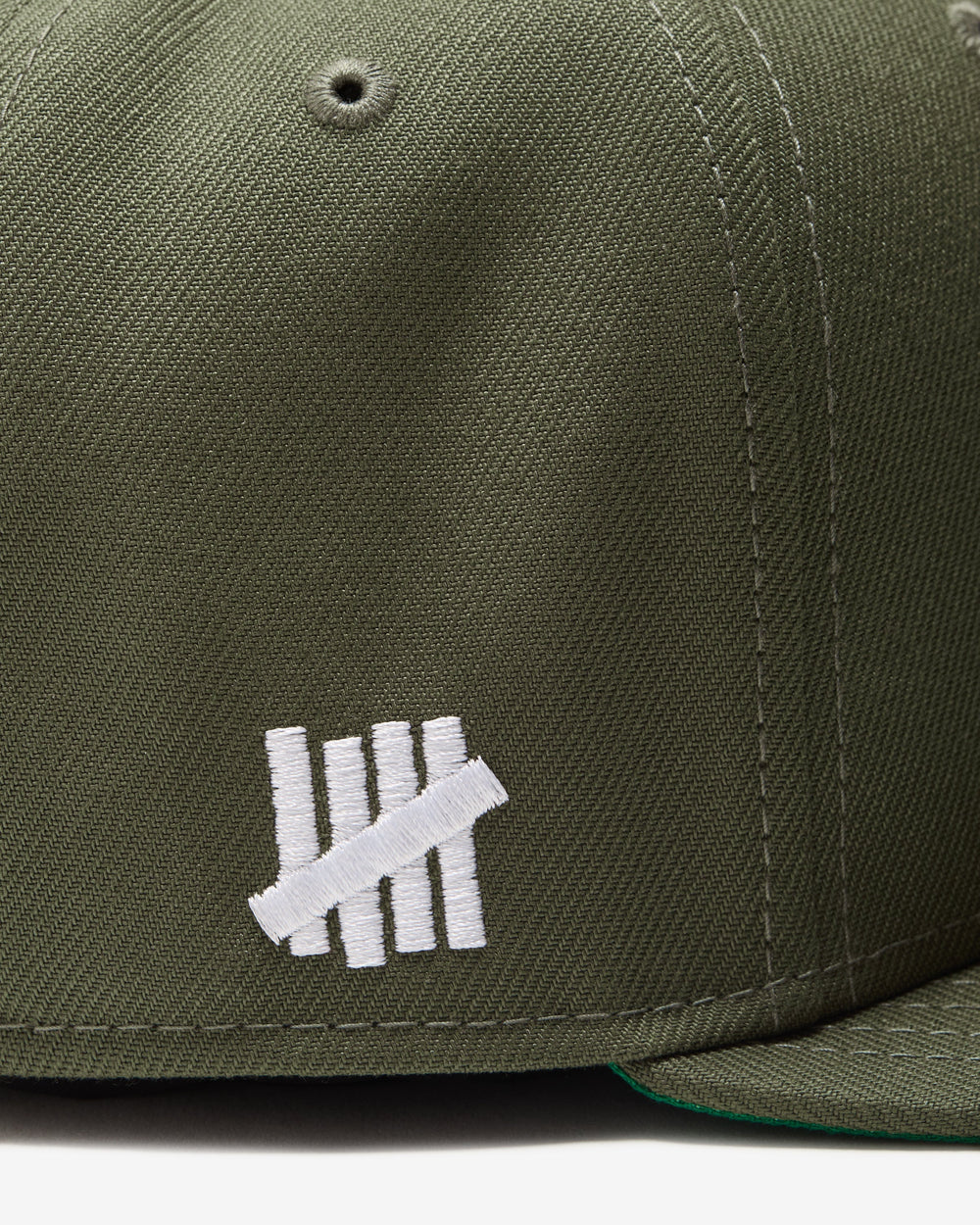 UNDEFEATED X NE X DODGERS STACKED LOGO FITTED