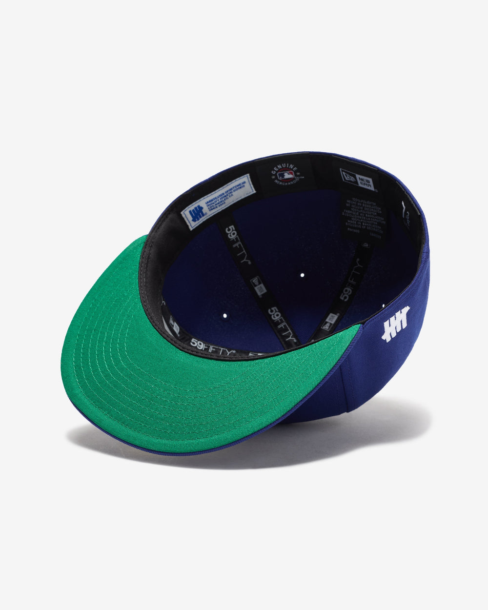 UNDEFEATED X NE X DODGERS STACKED LOGO FITTED